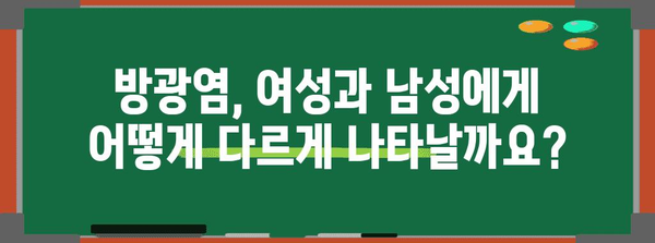 여성/남성 방광염의 증상, 원인, 치료법