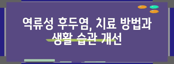 역류성 후두염 진단과 치료 | 증상, 검사, 해결책