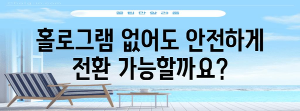 홀로그램 없는 신세계 상품권 | 전환 방법과 주의사항