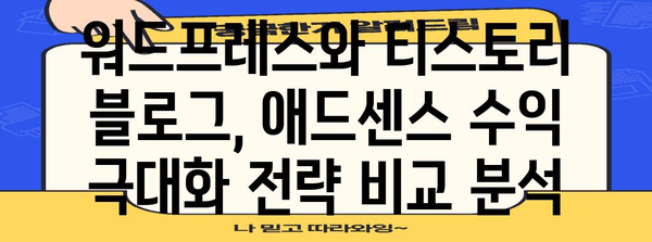 워드프레스 애드센스 광고 추가 | 부업 시작에 적합한 티스토리 활용법