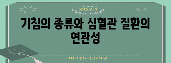 심혈관 질환의 간과된 원인 | 기침의 의미 알아보기