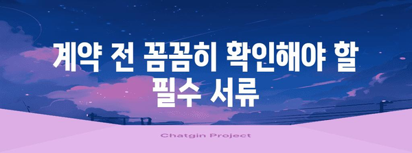 전세 자금 사기 대비 전략 | 신청 전 주의 사항