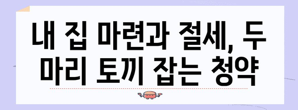 연말정산, 청약으로 절세 효과 높이기 | 연말정산, 청약, 절세, 소득공제