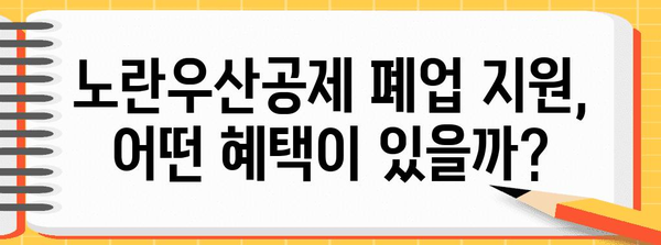 노란우산공제 폐업 시 지원액 계산 및 혜택 안내