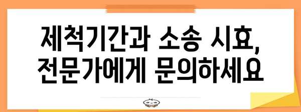 제척기간 완벽 가이드| 소송 시효 & 권리 행사 기간 | 민법, 법률, 소송, 시효, 기간, 법률 정보