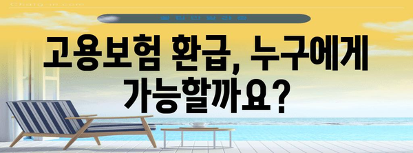 사업자 고용보험 환급 경정 청구 가이드 | 단계별 안내와 주의 사항