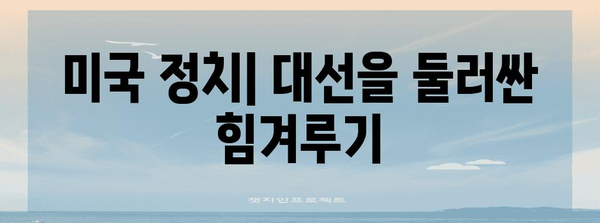 미국 대통령 선거| 역사, 과정, 그리고 미래 | 미국 정치, 선거 시스템, 대선