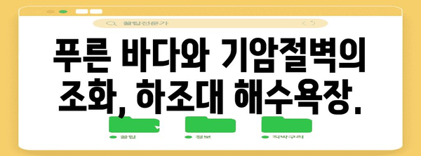 양양 하조대 해수욕장 | 숨 막히는 절경의 여름 휴가 천국