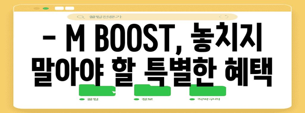 현대카드 M BOOST 완벽 분석 | 마일리지, 포인트 전환, 혜택 극대화하기