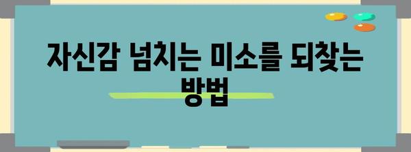 두려움 없는 미소 | 입술 부음 대처법