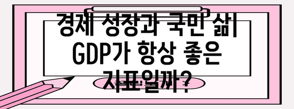 국민총생산의 의미와 측정 방법| 경제 성장과 국민 삶의 지표 | GDP, 경제 지표, 경제 성장, 국민 소득