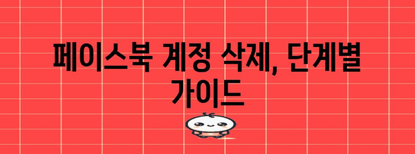 페이스북 영구 비활성화 완벽 가이드 | 계정 삭제 및 탈퇴 방법