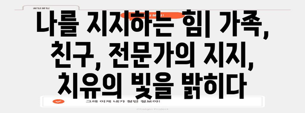 경계성 인격 장애를 돕는 사회적 지지의 힘