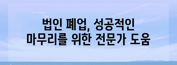 법인 폐업 법적 사항 | 법인격 부인 소송 대비책