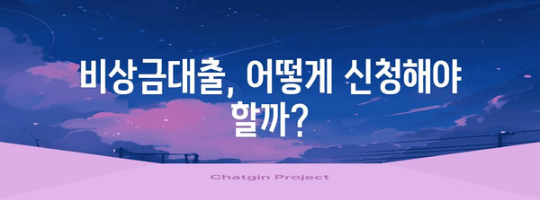 비상금대출 중복 신청 | 한도, 금리, 신청법 총정리