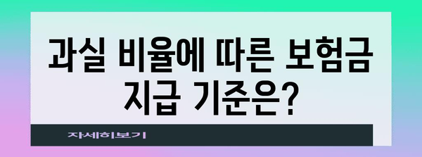 교통사고시 쏘카 운전자 과실 기준 | 보험 상담과 책임 배분